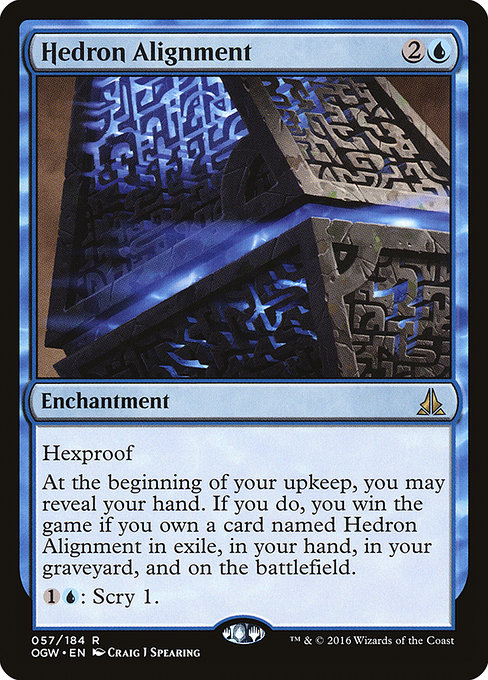 Oath of the Gatewatch - 57 - Hedron Alignment - Rare - U - Non-foil