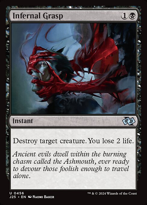 Foundations Jumpstart - 456 - Infernal Grasp - Uncommon - B - Non-foil