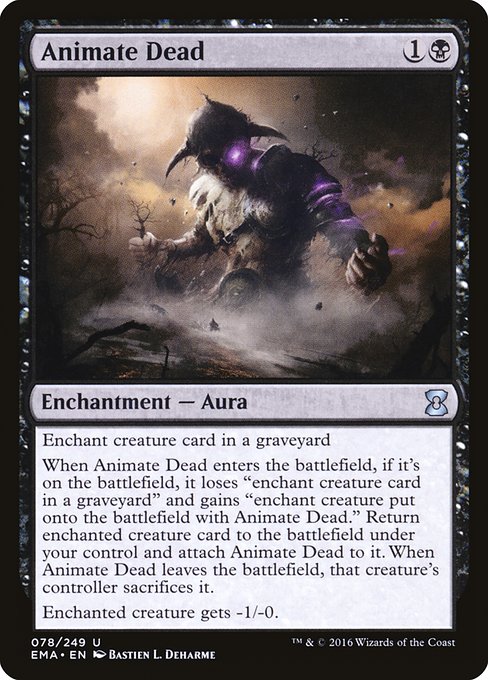Eternal Masters - 78 - Animate Dead - Uncommon - B - Non-foil