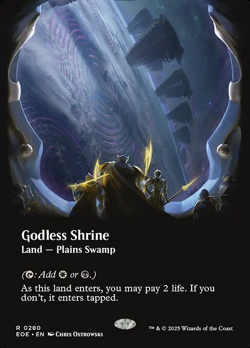 Edge of Eternities - 280 - Godless Shrine - Rare - C - Non-foil
