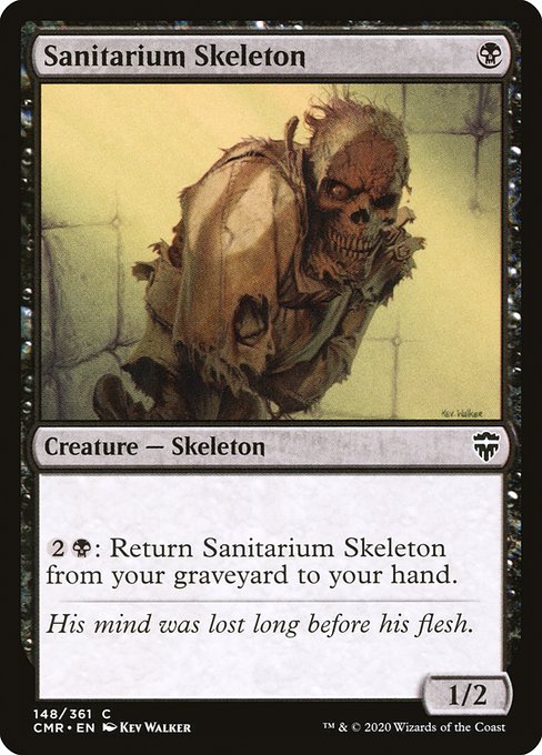 Commander Legends - 148 - Sanitarium Skeleton - Common - B - Non-foil