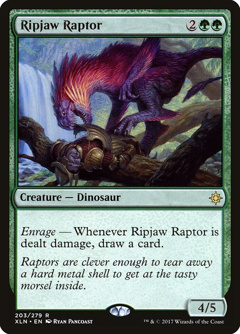 Ixalan - 203 - Ripjaw Raptor - Rare - G - Non-foil