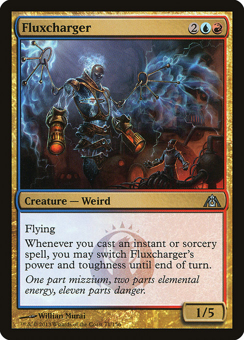 Dragon's Maze - 71 - Fluxcharger - Uncommon - UR - Non-foil