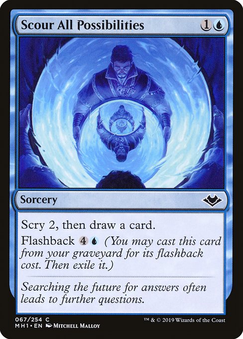 Modern Horizons - 67 - Scour All Possibilities - Common - U - Non-foil