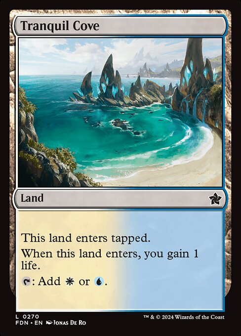 Foundations - 270 - Tranquil Cove - Common - C - Foil