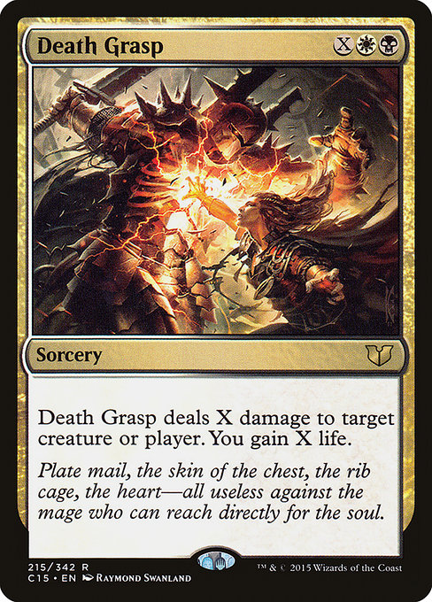 Commander 2015 - 215 - Death Grasp - Rare - WB - Non-foil