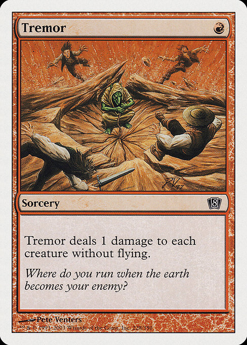 Eighth Edition - 228 - Tremor - Common - R - Non-foil