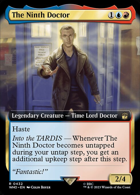 Doctor Who - 432 - The Ninth Doctor - Rare - UR - Non-foil