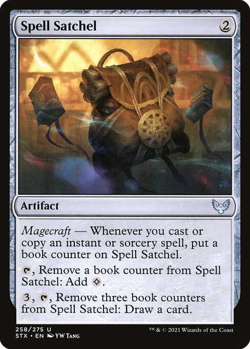 Strixhaven: School of Mages - 258 - Spell Satchel - Uncommon - C - Non-foil