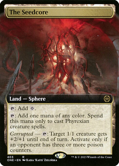 Phyrexia: All Will Be One - 403 - The Seedcore - Rare - C - Non-foil