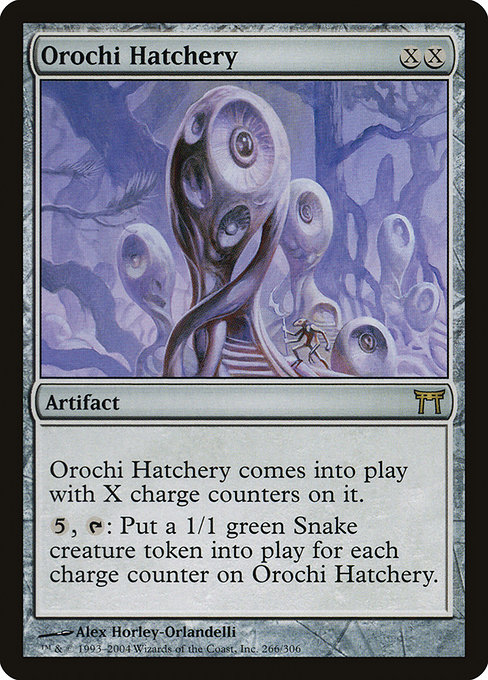 Champions of Kamigawa - 266 - Orochi Hatchery - Rare - C - Non-foil