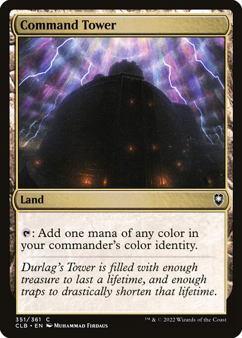Commander Legends: Battle for Baldur's Gate - 351 - Command Tower - Common - C - Non-foil