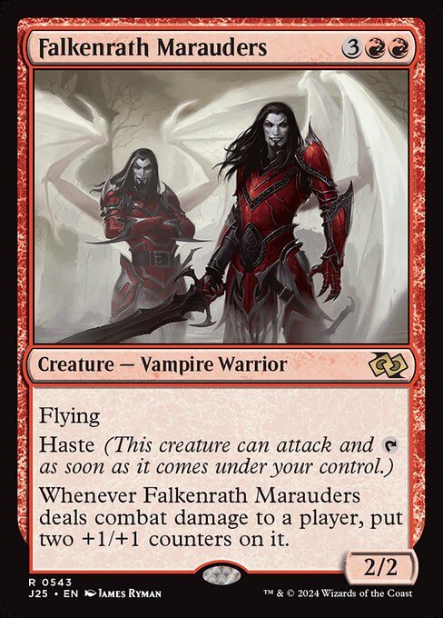 Foundations Jumpstart - 543 - Falkenrath Marauders - Rare - R - Non-foil