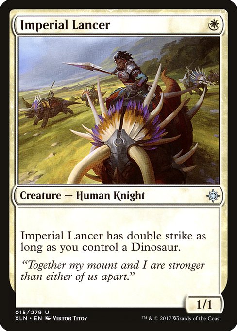 Ixalan - 15 - Imperial Lancer - Uncommon - W - Non-foil