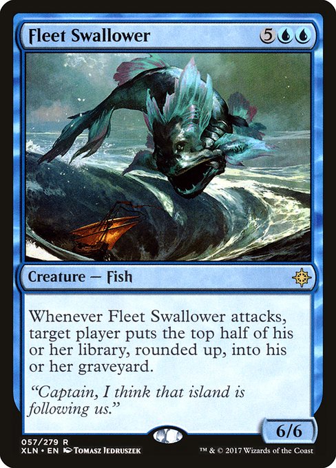 Ixalan - 57 - Fleet Swallower - Rare - U - Non-foil