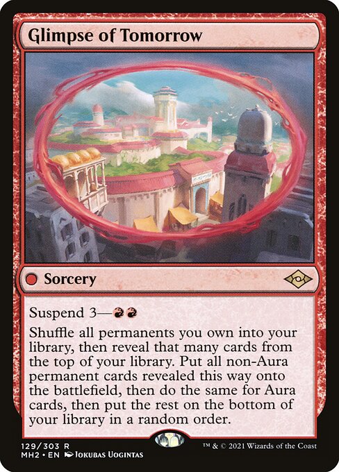 Modern Horizons 2 - 129 - Glimpse of Tomorrow - Rare - R - Non-foil
