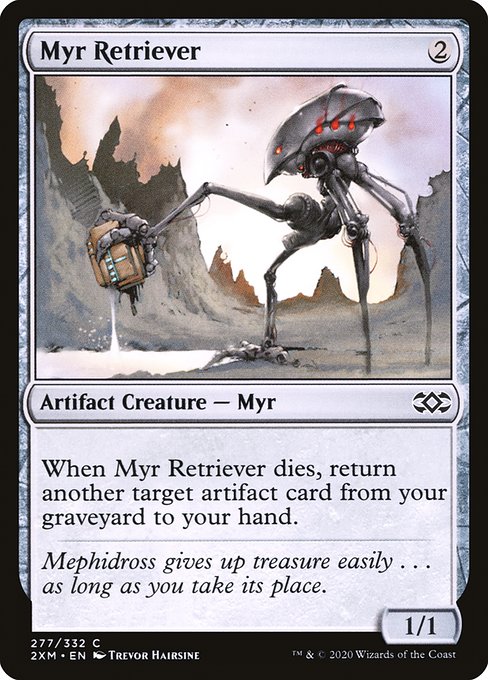 Double Masters - 277 - Myr Retriever - Common - C - Non-foil