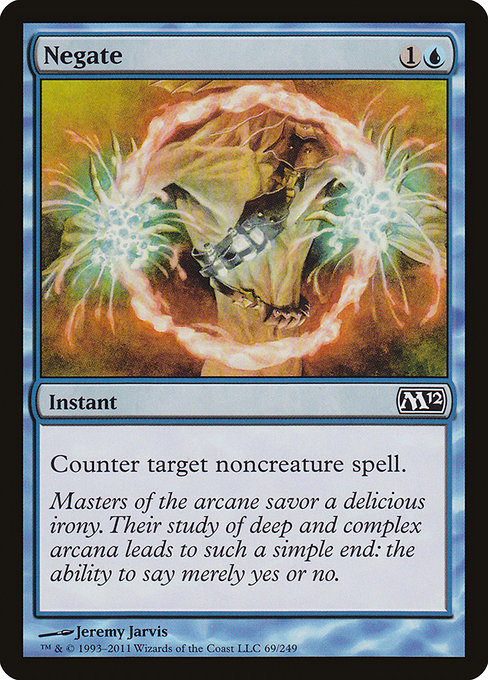 Magic 2012 - 69 - Negate - Common - U - Non-foil
