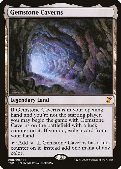 Time Spiral Remastered - 280 - Gemstone Caverns - Mythic - C - Foil