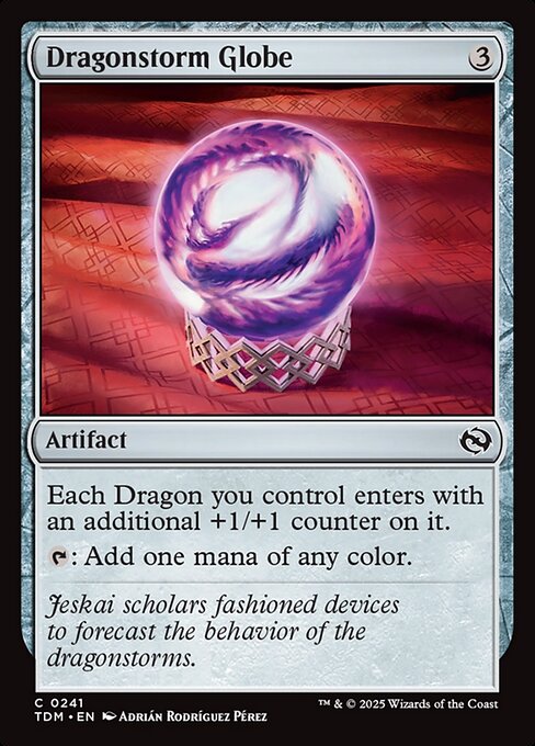Tarkir: Dragonstorm - 241 - Dragonstorm Globe - Common - C - Non-foil