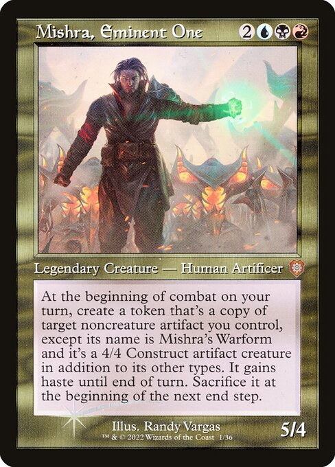 The Brothers' War Commander - 1 - Mishra, Eminent One - Mythic - Multi - Non-foil