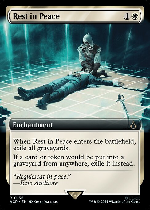 Assassin's Creed - 156 - Rest in Peace - Rare - W - Non-foil