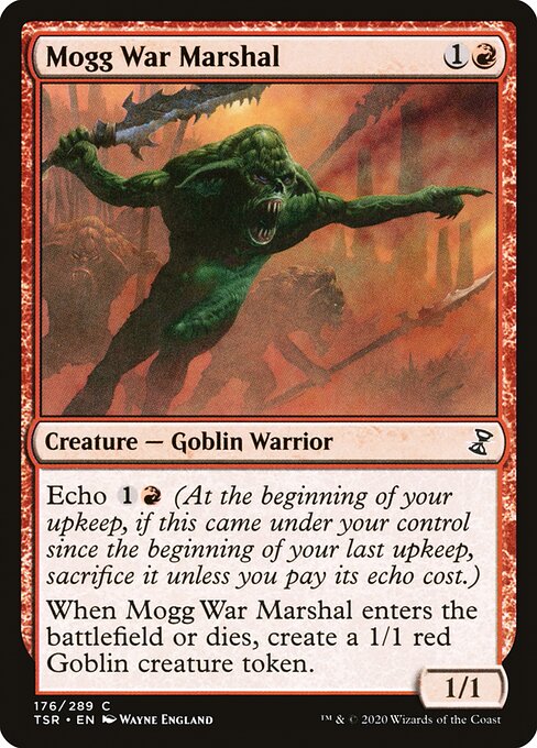 Time Spiral Remastered - 176 - Mogg War Marshal - Common - R - Non-foil