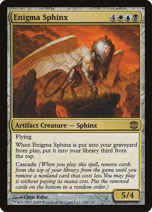Alara Reborn - 106 - Enigma Sphinx - Rare - Multi - Non-foil
