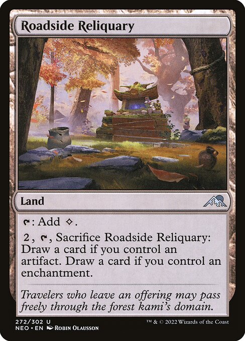 Kamigawa: Neon Dynasty - 272 - Roadside Reliquary - Uncommon - C - Non-foil