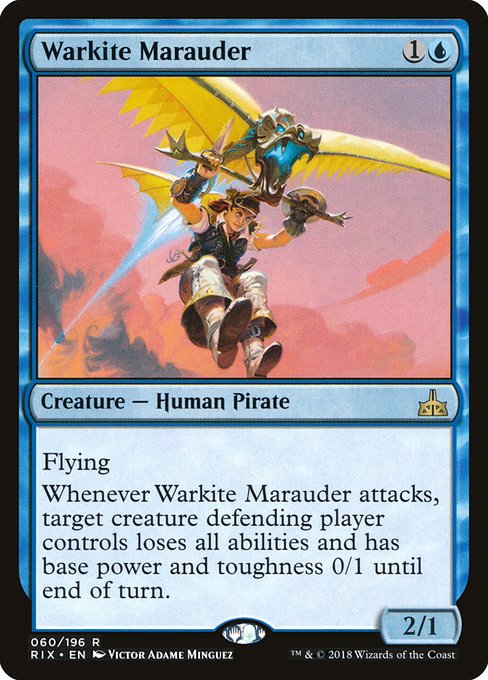 Rivals of Ixalan - 60 - Warkite Marauder - Rare - U - Non-foil