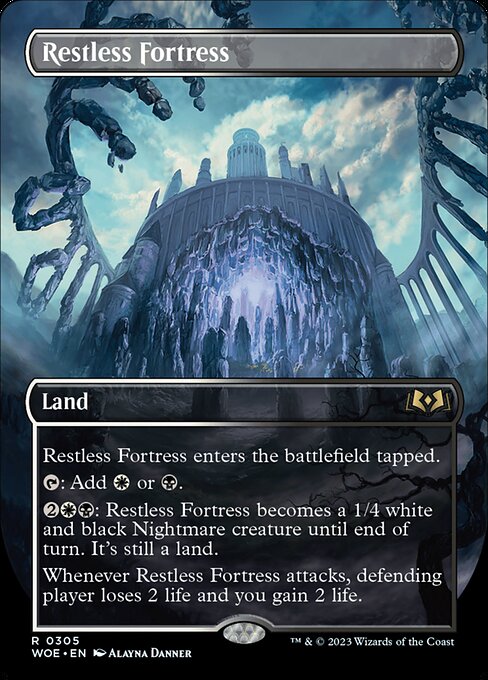 Wilds of Eldraine - 305 - Restless Fortress - Rare - C - Non-foil