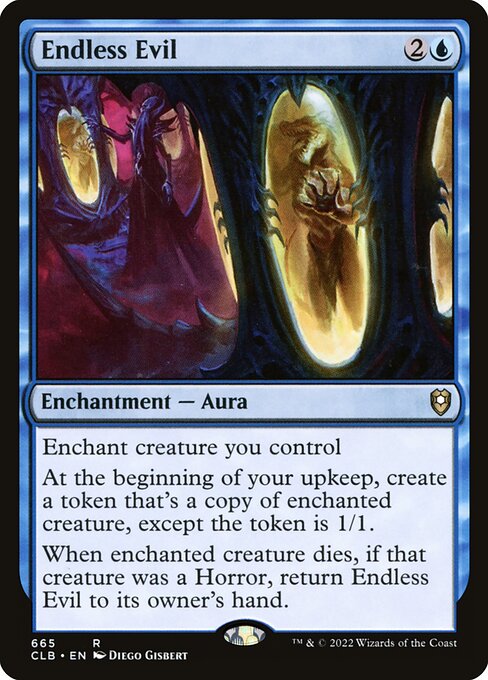 Commander Legends: Battle for Baldur's Gate - 665 - Endless Evil - Rare - U - Non-foil