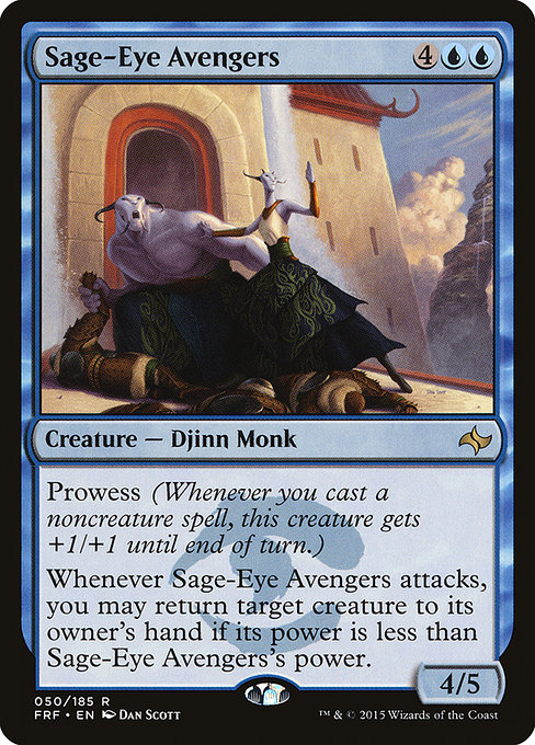 Fate Reforged - 50 - Sage-Eye Avengers - Rare - U - Non-foil