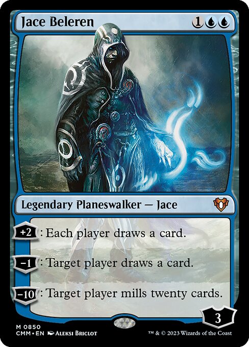 Commander Masters - 850 - Jace Beleren - Mythic - U - Non-foil