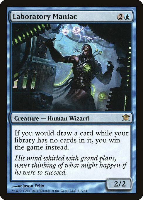 Innistrad - 61 - Laboratory Maniac - Rare - U - Non-foil