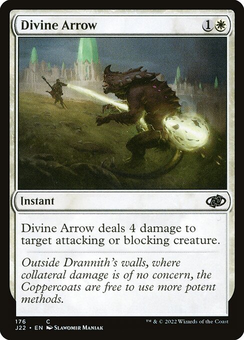 Jumpstart 2022 - 176 - Divine Arrow - Common - W - Non-foil