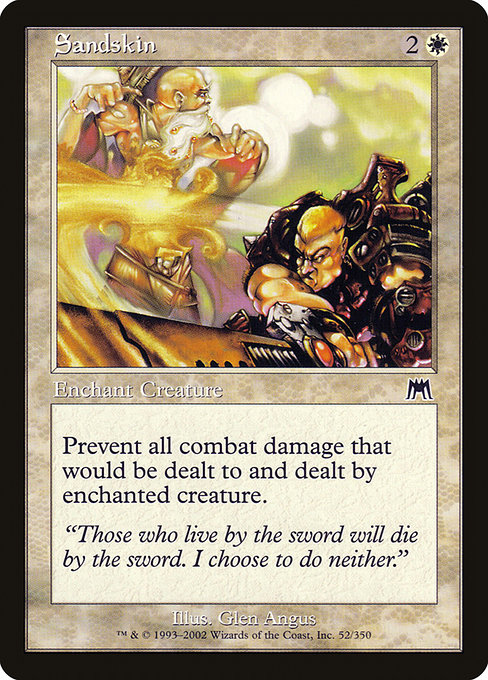Onslaught - 52 - Sandskin - Common - W - Non-foil