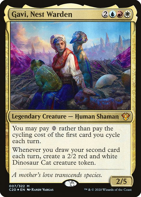 Commander 2020 - 7 - Gavi, Nest Warden - Mythic - Multi - Foil