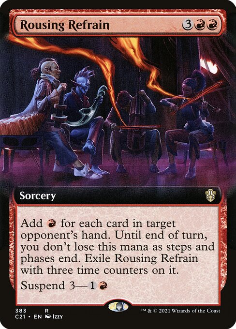 Commander 2021 - 383 - Rousing Refrain - Rare - R - Non-foil