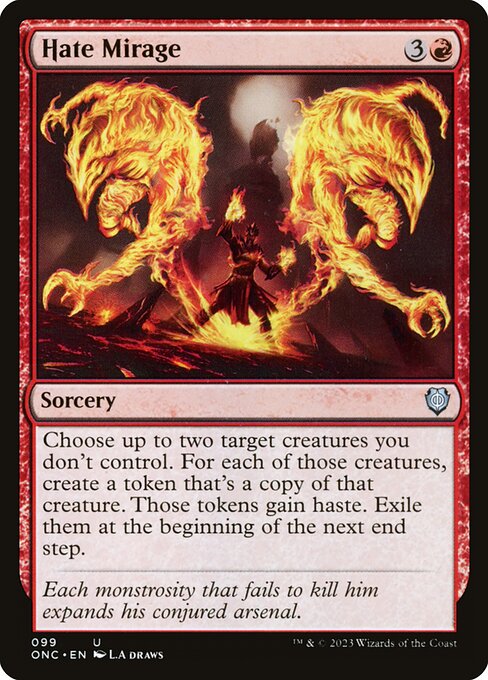 Phyrexia: All Will Be One Commander - 99 - Hate Mirage - Uncommon - R - Non-foil