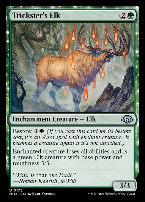 Modern Horizons 3 - 175 - Trickster's Elk - Uncommon - G - Non-foil