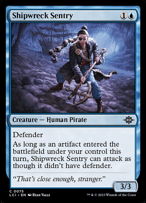 The Lost Caverns of Ixalan - 75 - Shipwreck Sentry - Common - U - Non-foil