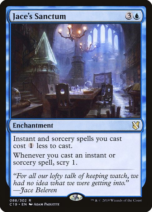 Commander 2019 - 88 - Jace's Sanctum - Rare - U - Non-foil