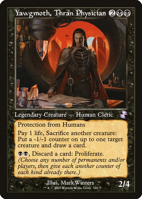 Time Spiral Remastered - 336 - Yawgmoth, Thran Physician - Special - B - Foil