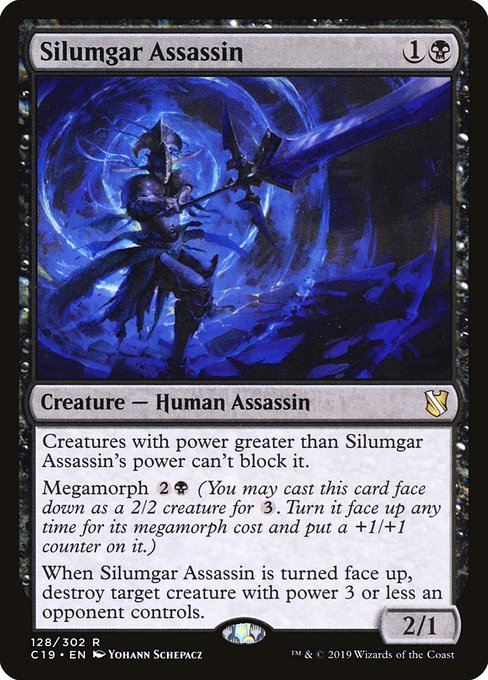 Commander 2019 - 128 - Silumgar Assassin - Rare - B - Non-foil