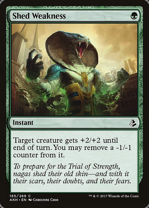 Amonkhet - 185 - Shed Weakness - Common - G - Non-foil