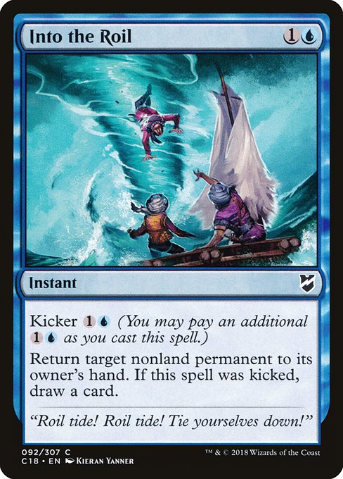 Commander 2018 - 92 - Into the Roil - Common - U - Non-foil