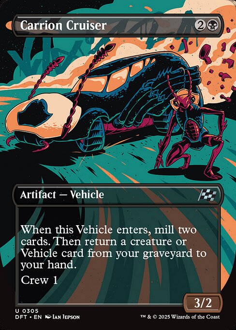 Aetherdrift - 305 - Carrion Cruiser - Uncommon - B - Foil