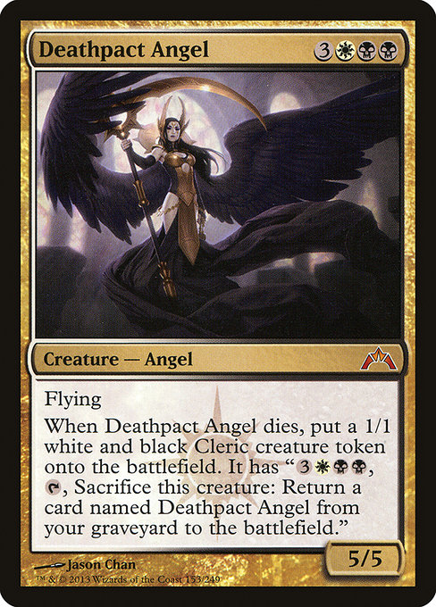 Gatecrash - 153 - Deathpact Angel - Mythic - WB - Non-foil