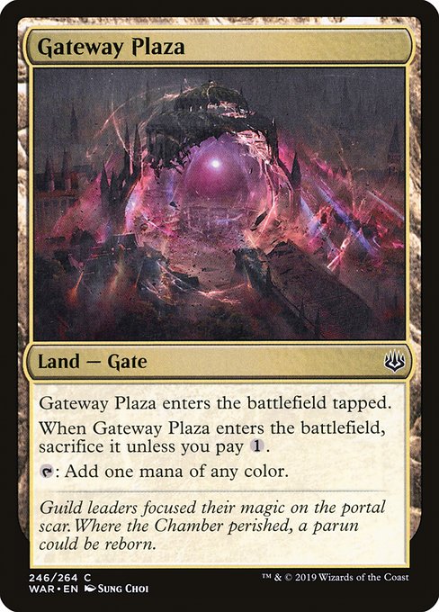 War of the Spark - 246 - Gateway Plaza - Common - C - Non-foil